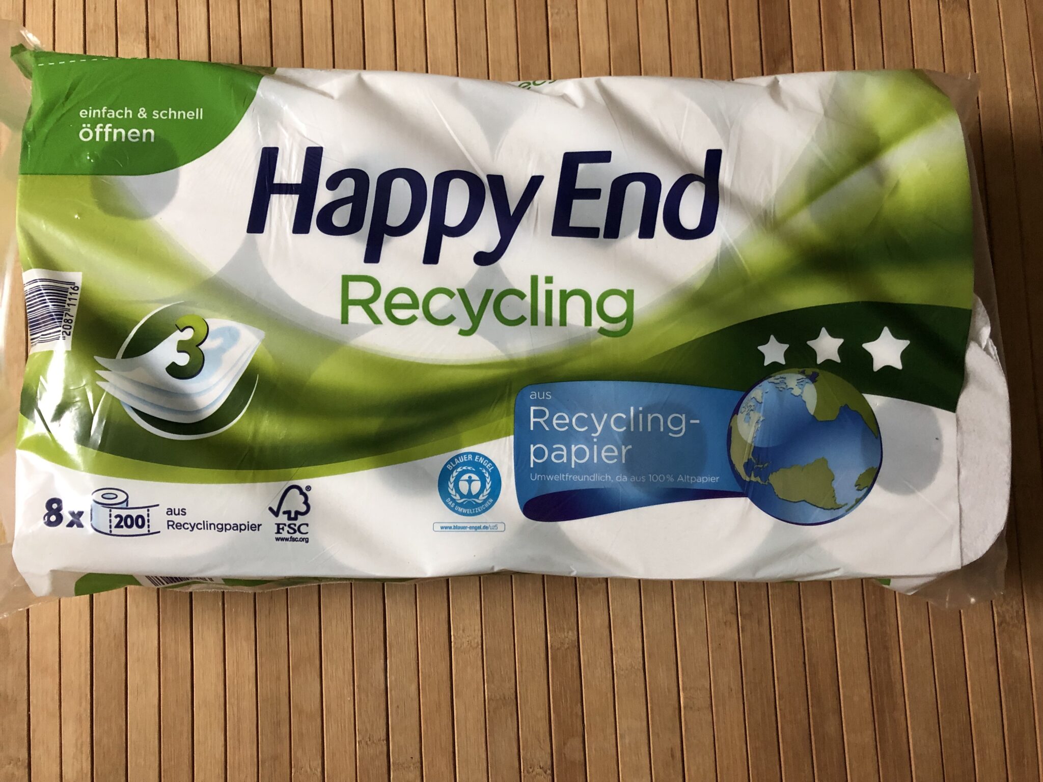 Tag Penny Toilettenpapier nachhaltig